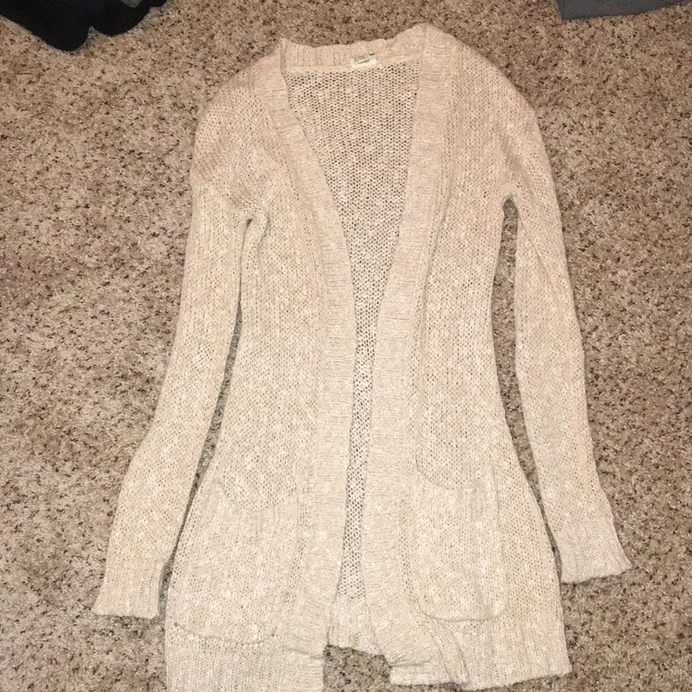 Essentials long fitted cardigan